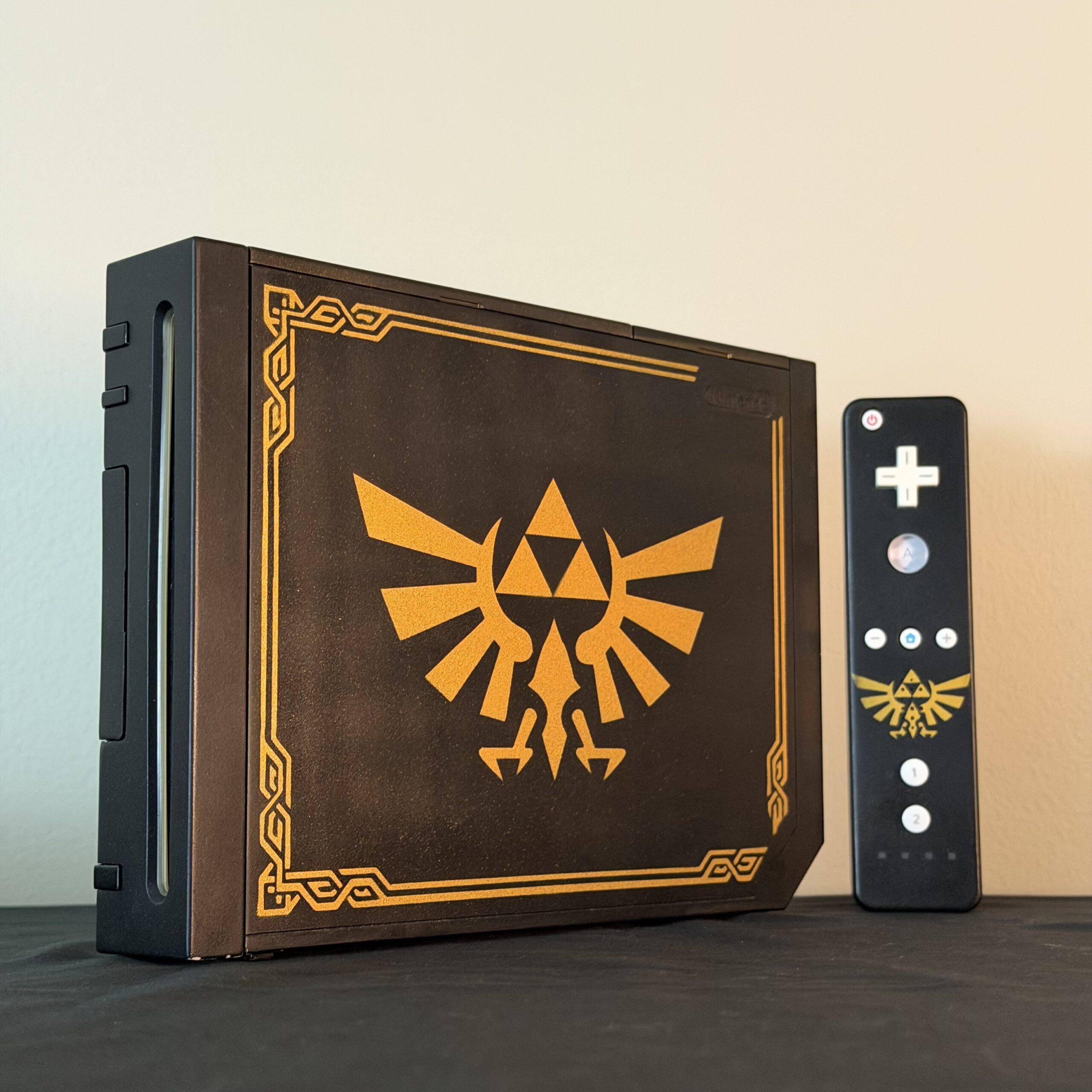 custom zelda nintendo wii console bundle 128gb sd, custom ui themes, gold led custom zelda nintendo wii console bundle 128gb sd, custom ui themes, gold led