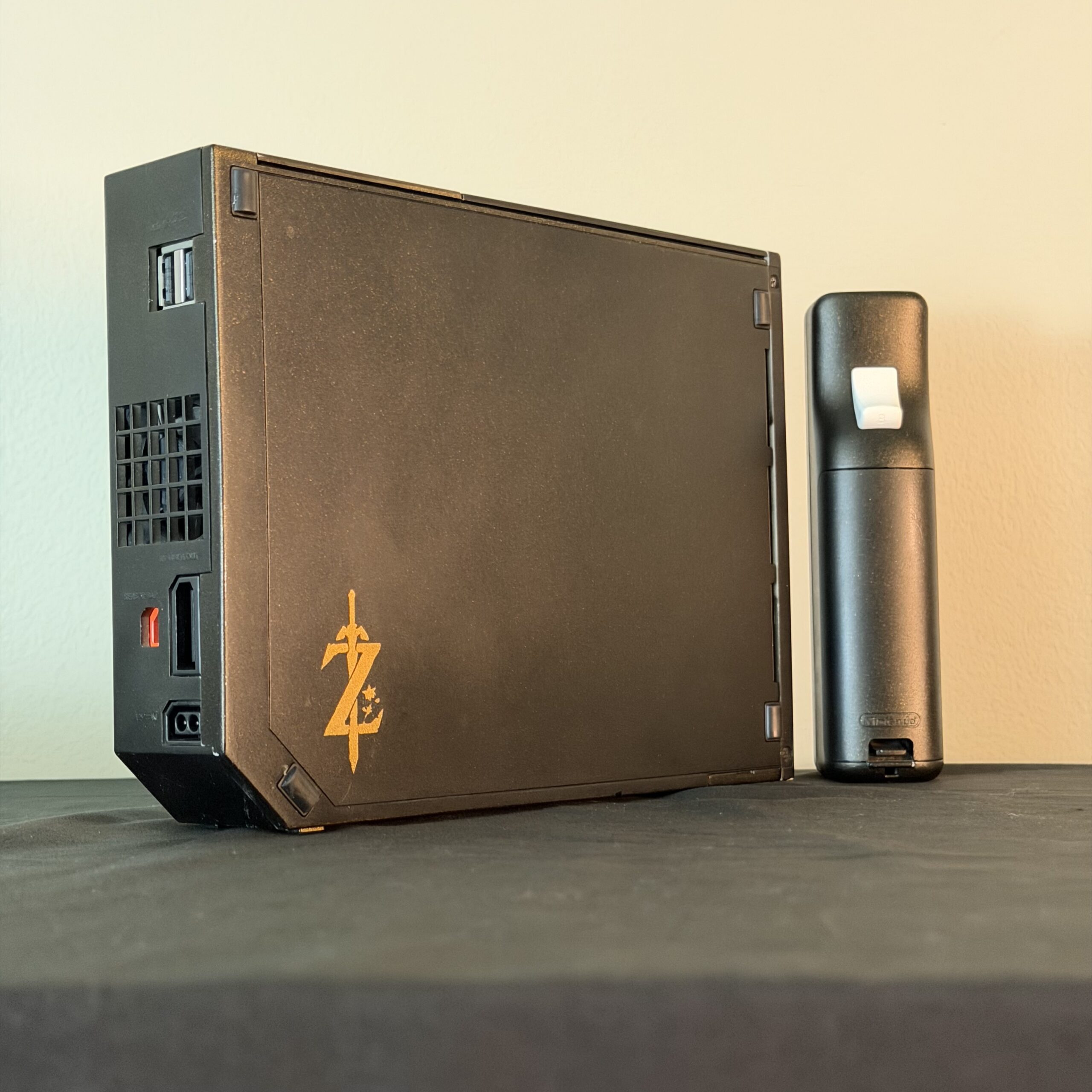 custom zelda nintendo wii console bundle 128gb sd, custom ui themes, gold led custom zelda nintendo wii console bundle 128gb sd, custom ui themes, gold led
